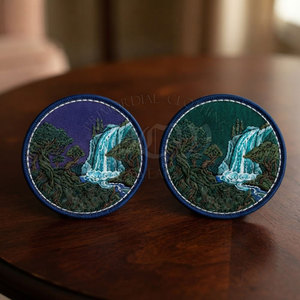 Patch brodé personnalisé de qualité supérieure, à coudre, en tissu polycoton léger et écologique pour vêtements, vestes, chapeaux, sacs - Product Image 5