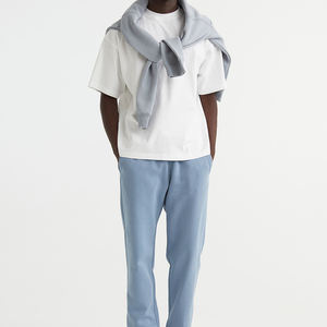 Pantalones de chándal deportivos informales de algodón de alto rendimiento para hombre con ropa atlética de lona ajustada - Product Image 1