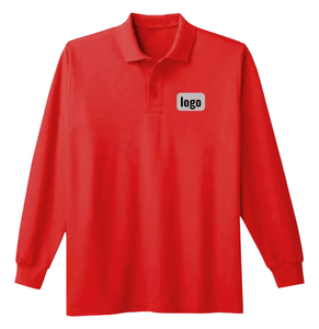 Camiseta Polo de Manga Larga con Logotipo Personalizado, Fabricante Vietnamita, OEM ODM, Uniforme de Trabajo de Golf, Poliéster, Spandex, Algodón - Product Image 2