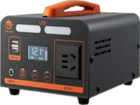 150W 300W Catu Daya Portabel Ringan Pengontrol MPPT Kompatibel Mobil Penting untuk Penggunaan Darurat di Luar Ruangan, Berkemah, dan Rumah 120-200wh