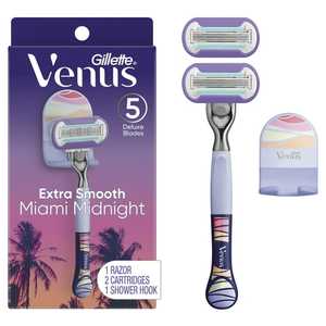 Gillette Venus Comfortglide-Maquinilla de afeitar de 3 hojas para mujer con 2 recambios - Product Image 3