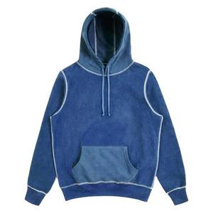 Sweat à capuche surdimensionné en molleton brossé pour homme, vêtement en coton avec couture contrastante, vente en gros, service OEM - Product Image 5