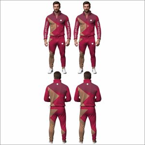 Survêtement de qualité supérieure style unique logo personnalisé survêtements tendance prix d'usine pour hommes - Product Image 5