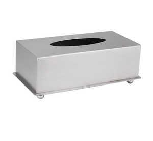 Caja de pañuelos personalizada de alta calidad de acero inoxidable soporte de cubierta de caja de pañuelos para accesorios de baño - Product Image 4
