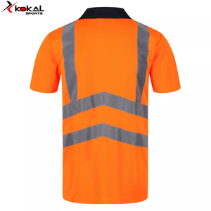 KOKAL SPORTS-Camiseta de seguridad personalizada para hombre, camisa de trabajo, servicio OEM profesional, venta al por mayor - Product Image 6