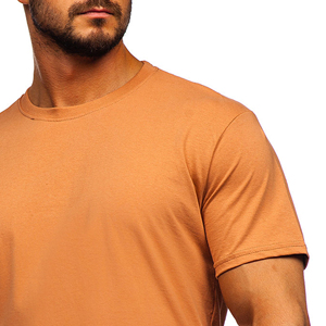 Precio barato camiseta de hombre 100% algodón de alta calidad transpirable de secado rápido ajustable cómodo tamaño personalizable uso Casual - Product Image 5
