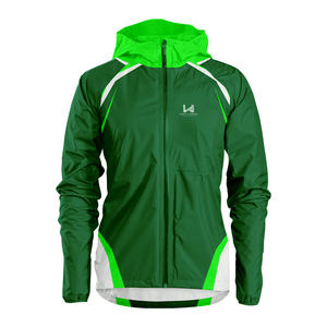 Veste à capuche décontractée imperméable écologique en nylon coupe-vent respirante à séchage rapide légère avec fermeture éclair pour 4 jeux - Product Image 5