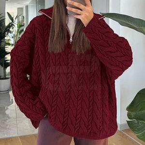 Premium Women Quarter Zip <b>Sweatshirt</b> Soft Stretch Performance Pullover Long Sleeve Fitness <b>Yoga</b> Outdoor Casual Everyday Wear - Product Image 4
