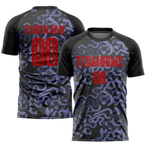Camiseta de fútbol de ajuste personalizado avanzado, ropa de equipo de tela Premium, camiseta de fútbol, diseño de sublimación, uniforme de Club para jugadores - Product Image 5