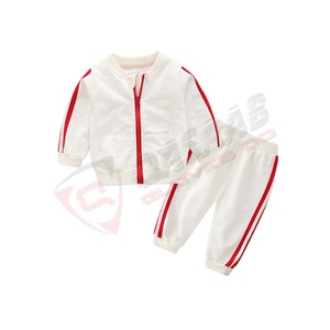 Survêtements en polyester personnalisés respirants en deux pièces pour bébés garçons vêtements d'hiver de haute qualité vêtements de survêtement pour enfants - Product Image 6