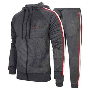 New Arrival Wholesale Men <b>Jogging</b> <b>Suit</b> Solid Color Casual Fashion Two Piece Men <b>Jogging</b> <b>Suit</b> - Product Image 1