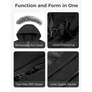 Abrigo de Alta Calidad para Hombre, Chaqueta Acolchada Moderna para Otoño/Invierno, Secado Rápido, Resistente al Viento, Ropa Casual Cálida - Product Image 5