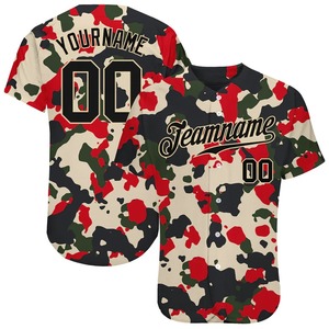 Camisetas de Béisbol Personalizadas, Uniforme Deportivo para Hombre y Mujer, Diseño de Logotipo Personalizado, Nombre y Número, Jersey de Béisbol 100% Poliéster - Product Image 5