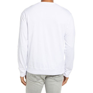 <b>Top</b> Trending Men's Sweatshirt Custom Cozy Fleece Pullover Zipper Loose Fit <b>Thermal</b> Crew Neck 100% Cotton for Autumn Winter - Product Image 5