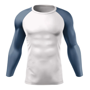 Chemises de compression vierges à manches longues pour hommes Gym Compression Under Base Layer Tops Sports Custom Gym à séchage rapide pour hommes Gym Chemises de compression vierges à manches longues - Product Image 6