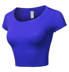 Camiseta corta de algodón de alta calidad para mujer, camiseta estampada para ropa de calle diaria y apariencia informal de verano - Product Image 5