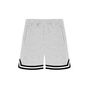 Shorts de basket-ball personnalisés pour hommes et femmes, streetwear uni, bas de sport, taille élastique, coupe ample, respirant, confortable, sportif et décontracté - Product Image 1