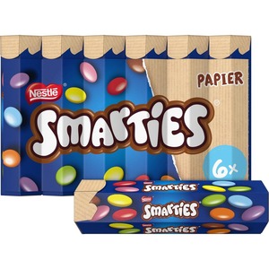 Nestlé Smartiess Crème glacée à la vanille 4x110ml Cônes de crème glacée Sticks & Bar Acheter Nestlé Smartiess Block 180g Partage en ligne - Product Image 3