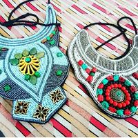 Collier unisexe brodé à la main avec perles de verre classiques chrétiennes, design moderne, le plus vendu de 2022, cadeau idéal pour mariage et fête