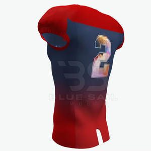 Maillot de football américain de haute qualité 100% vêtements d'équipe en polyester uniforme de football américain vêtements de sport vêtements de football américain - Product Image 3