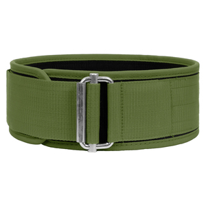 Cinturón de levantamiento de pesas de nailon con cierre rápido personalizado – Cinturón de soporte lumbar de alta resistencia para gimnasio - Product Image 6