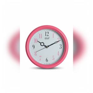 Horloge murale analogique de grande qualité 6377 en plastique rond noir pour la maison, le bureau, l'hôtel, qualité supérieure, multi-usages, prix compétitif - Product Image 4