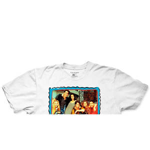 T-shirt Grafica da Uomo XXL con Design Friends Frame su Tessuto Jersey 100% Cotone da 240 Grammi - Product Image 3