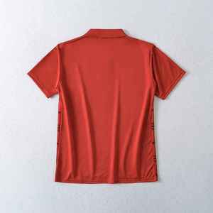 T-shirts respirants personnalisés pour hommes et femmes, motif uni, en jersey de polyester, impression de logo, manches courtes, fabriqués en Chine - Product Image 4