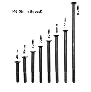 Longs goujons de tour en acier, quincaillerie de verrouillage métallique durable, conçus pour les portes résidentielles et commerciales, les portails et les panneaux, robustes et stables - Product Image 2