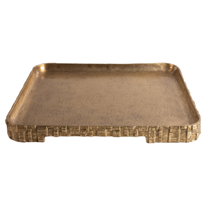 Decorative Luxury Brass Serving Decoration Tray for <b>Wedding</b> items top demanding serving trays - Product Image 2