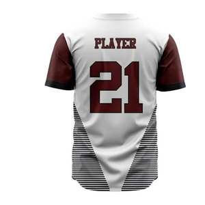 เครื่องแบบทีมเบสบอลขนาดใหญ่ระบายอากาศได้ดีสไตล์ที่ดีที่สุดออกแบบได้ตามต้องการ - Product Image 4