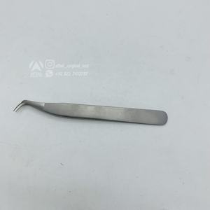 Vente chaude universel crochet cils pince à épiler japonais durable en acier inoxydable marque privée Durable précision cils pince à épiler - Product Image 4