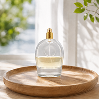 Flacon de parfum en verre de 80 ml, prototype de flacon de parfum, flacon de parfum personnalisé, flacon de parfum en gros