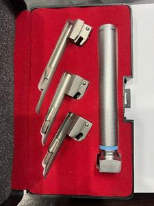 Appareil d'examen d'acuité visuelle standard pour bébé Kit d'instruments de diagnostic ORL avec lames Miller pour ensemble de laryngoscope - Product Image 3