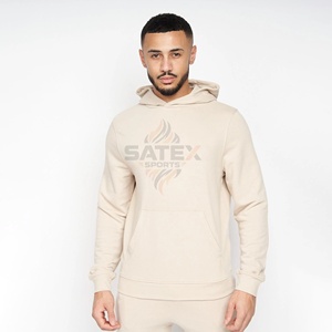 Survêtement décontracté à capuche pour homme de haute qualité, motif uni élégant, personnalisable, confortable, logo couleur, hiver, grande taille - Product Image 3