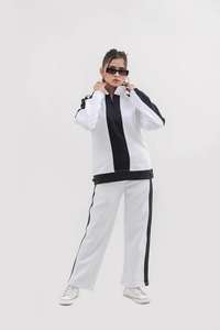 Ensemble de survêtement unisexe personnalisé, pull à demi-zip et pantalon de survêtement, tenue de sport décontractée, streetwear pour hommes et femmes - Product Image 6