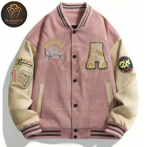 2025 OEM ODM Service conception personnalisée qualité supérieure dernier style bon fournisseur avec propre logo imprimé vêtements pour adultes vestes universitaires pour hommes - Product Image 1