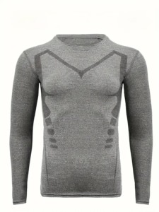 Protège-éruption unisexe pour le yoga, la natation et l'entraînement Noir UPF 50 Protection solaire Polyester/nylon Séchage rapide Chemise de surf pour le surf - Product Image 4