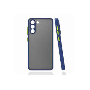 Coque de téléphone en silicone premium bleu marine EFFX Hux Series pour Samsung Galaxy S21 FE, coque de protection en silicone souple pour téléphone modèle A53 - Product Image 1