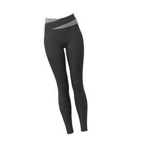 Totalmente personalizado, respetuoso con el medio ambiente, logotipo frontal transpirable, conjunto de Yoga para Fitness de 2 piezas, mallas teñidas lisas de tamaño regular y sujetador para mujer - Product Image 5