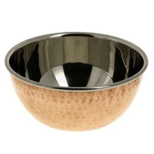 Bol et plateau de service en acier inoxydable - Durable, écologique, passe au lave-vaisselle - Utilisation en fête - Qualité luxueuse à prix de gros - Product Image 1