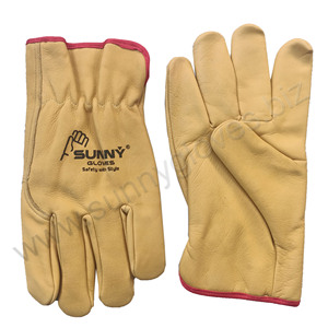 Gants de travail à usage général pour hommes, soudage de sécurité, construction, pilote de travail en cuir, gants à main pour hommes - Product Image 2