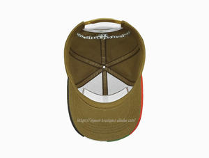 Logo personnalisé EAU Casquettes de baseball sportives de haute qualité Mode broderie personnalisée Impression bouffée tissée Logo Patch structuré commun - Product Image 6