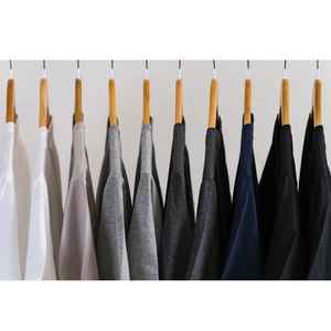 Camiseta de gran tamaño con hombros caídos para hombre, 100% algodón, cuello acanalado, ropa de calle lisa de peso pesado, camiseta en blanco para hombre - Product Image 1