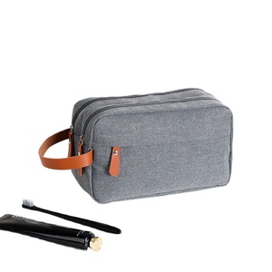 Neceser de alta calidad para hombre, neceser de viaje de lona de poliéster, Kit de neceser para hombre, bolsa de afeitar para accesorios de viaje - Product Image 2