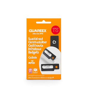 Porta Carte RFID in RPET Guarex, Gadget Promozionale Sostenibile per Aziende - Product Image 2