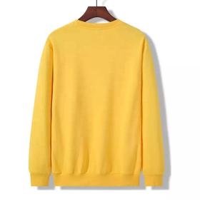 เสื้อสเวตเตอร์สตรีทขนแกะปักโลโก้เสื้อสเวตเตอร์คอกลมขนาดใหญ่พิเศษสำหรับผู้หญิง - Product Image 4