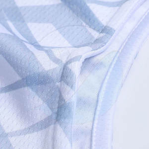 Uniforme de baloncesto duradero superventas, conjuntos transpirables de talla grande, etiqueta privada personalizada - Product Image 3