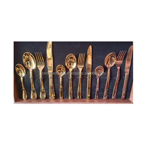 Juego de cubiertos de boda de diseño personalizado, juego de cubiertos de acero inoxidable con acabado plateado, hecho a mano, personalizado a granel - Product Image 6