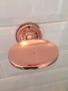 Jabonera de Latón Pulido para Accesorios de Baño de Primera Calidad que Mejora la Estética Interior con un Brillo Metálico - Product Image 6